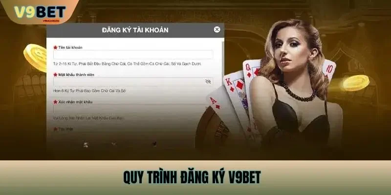 Quy trình đăng ký v9bet